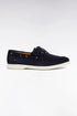 Eden Park Navy Blue Men Navy Suede Leather Loafers SKU: E26CHSMO0005_BLF Image 01