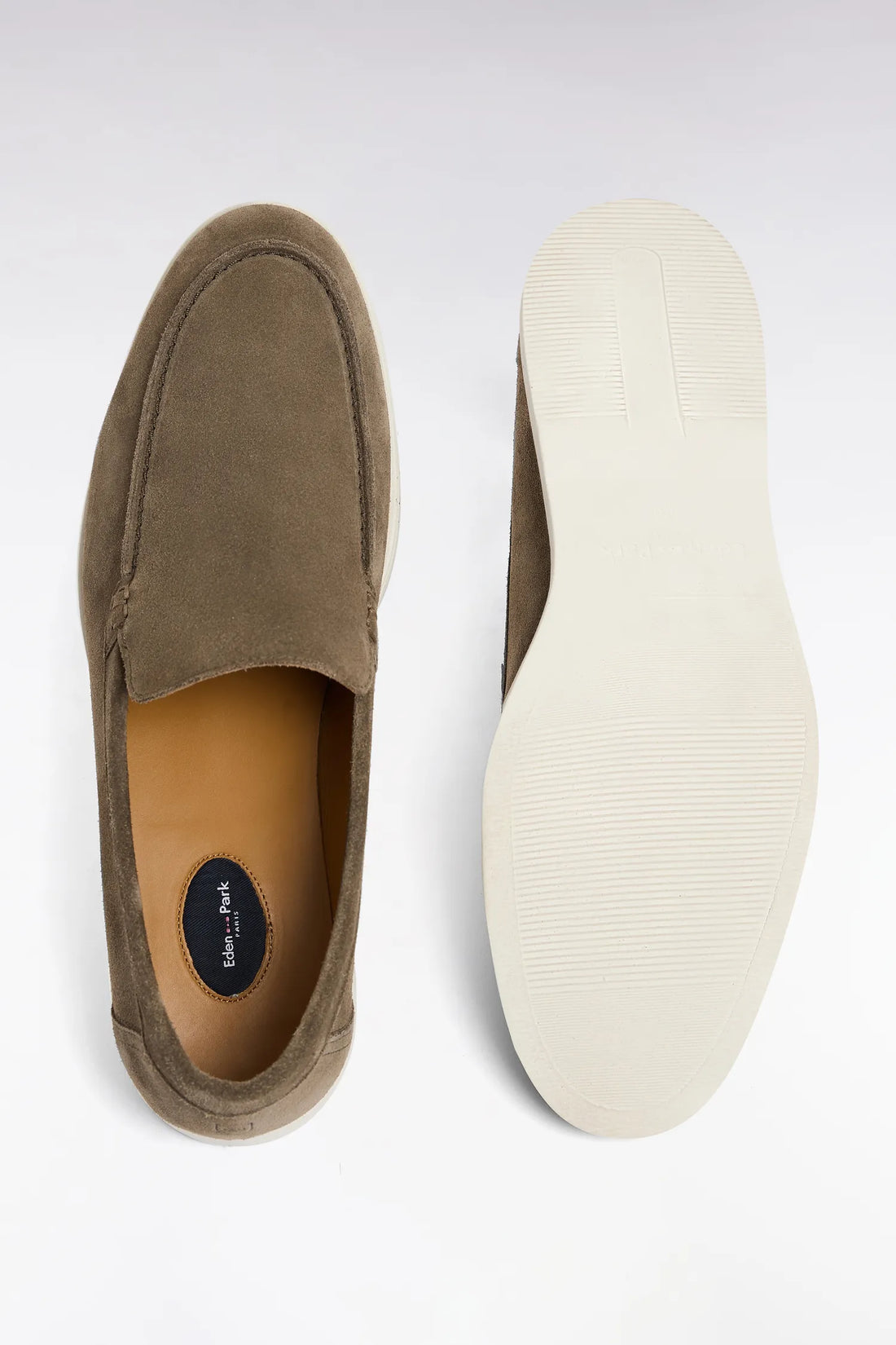 Eden Park Grey Men Grey Suede Boat Shoes SKU: E26CHSMO0006_GRM18 Image 02