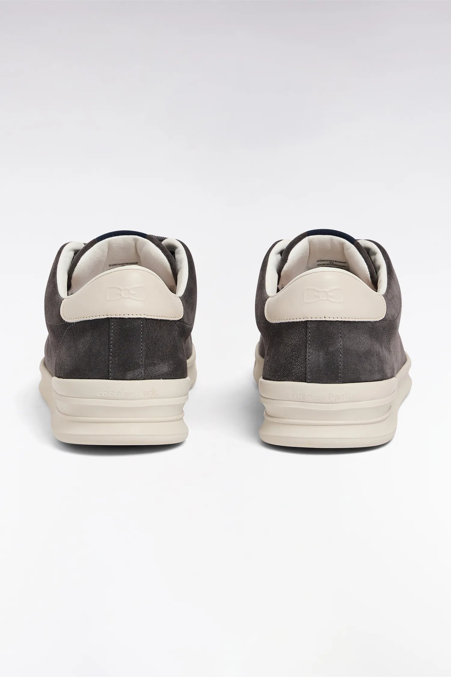 Eden Park 0 Men Brown Suede Leather Sneakers SKU: E26CHSTE0008_MAF11 Image 03