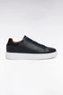 Eden Park 0 Men Navy Grained Leather Sneakers SKU: E26CHSTE0010_BLF Image 01