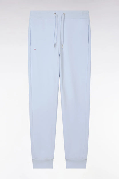 Eden Park 0 Men Plain Sky Blue Cotton Fleece Joggers SKU: E26MAIJO0003_BLC25 Image 05
