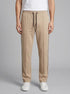 Eden Park 0 Men Regular Fit Beige Cotton Blend Jogging Pants SKU: E26MAIJO0005_BEC13 Image 00