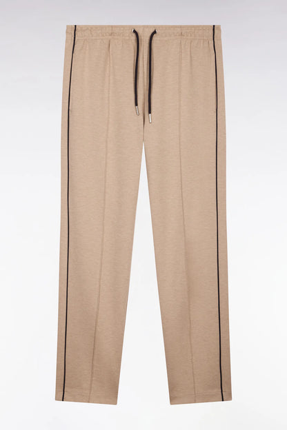 Eden Park 0 Men Regular Fit Beige Cotton Blend Jogging Pants SKU: E26MAIJO0005_BEC13 Image 05