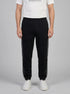 Eden Park 0 Men Regular Fit Black Interlock Jogging Pants with Contrasting Panels SKU: E26MAIJO0008_NO Image 00