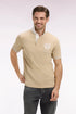Eden Park 0 Men Short-Sleeved Beige Cotton Jersey Jersey with Embroidered Crest SKU: E26MAIMC0002_BEC21 Image 01