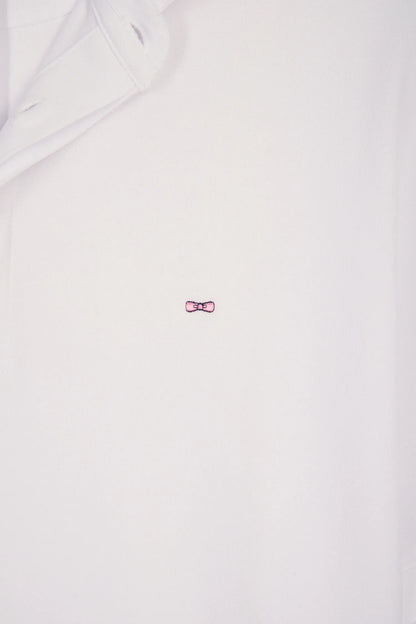 Eden Park 0 Men Slim Fit Short-Sleeved White Cotton Polo Shirt SKU: E26MAIPC0005_BC Image 06