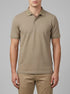 Eden Park 0 Men Short-Sleeved Slim-Fit Brown Cotton Polo Shirt SKU: E26MAIPC0005_BEM Image 00