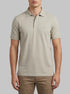 Eden Park 0 Men Slim Fit Grey Cotton Short-Sleeved Polo Shirt SKU: E26MAIPC0005_GRM5 Image 00