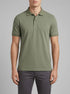 Eden Park 0 Men Short-Sleeved Khaki Cotton Polo Shirt SKU: E26MAIPC0005_KAF8 Image 00