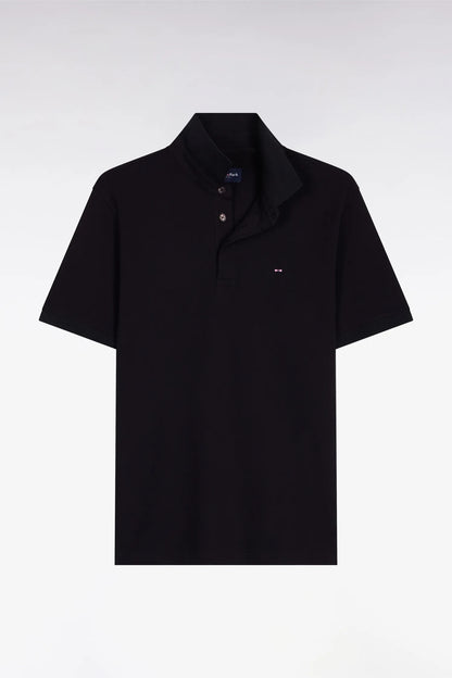 Eden Park 0 Men Black Cotton Short-Sleeved Polo Shirt SKU: E26MAIPC0005_NO Image 05