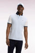 Eden Park 0 Men Short-Sleeved Polo Shirt in Sky Blue Embroidered Cotton SKU: E26MAIPC0021_BLC25 Image 01