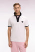 Eden Park 0 Men New Zealand Short-Sleeved White Cotton Polo Shirt SKU: E26MAIPC0030_BC Image 01