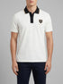 Eden Park 0 Men Short-Sleeved Polo Shirt in Ecru Cotton PiquŽ with Ep Logo SKU: E26MAIPC0040_BEC15 Image 00