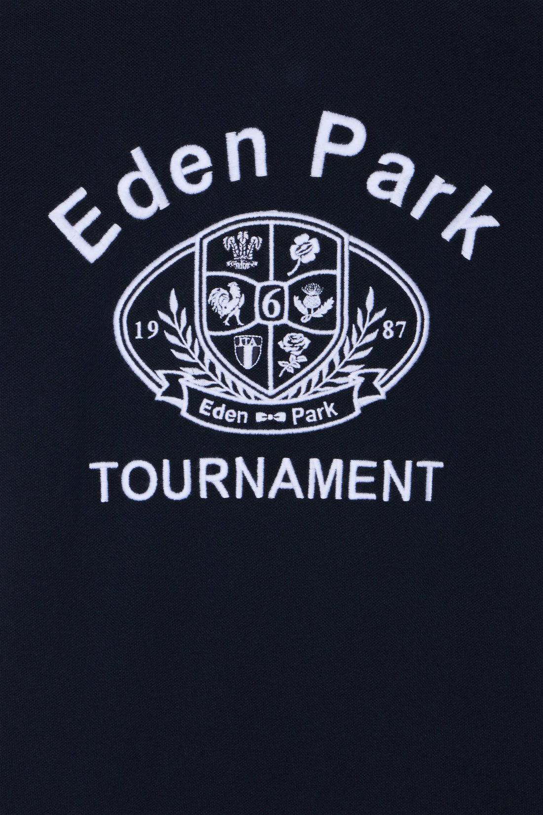 Eden Park 0 Boys Short-Sleeved Polo Shirt in Navy Cotton Jersey SKU: E26MAIPC0047_BLF Image 02