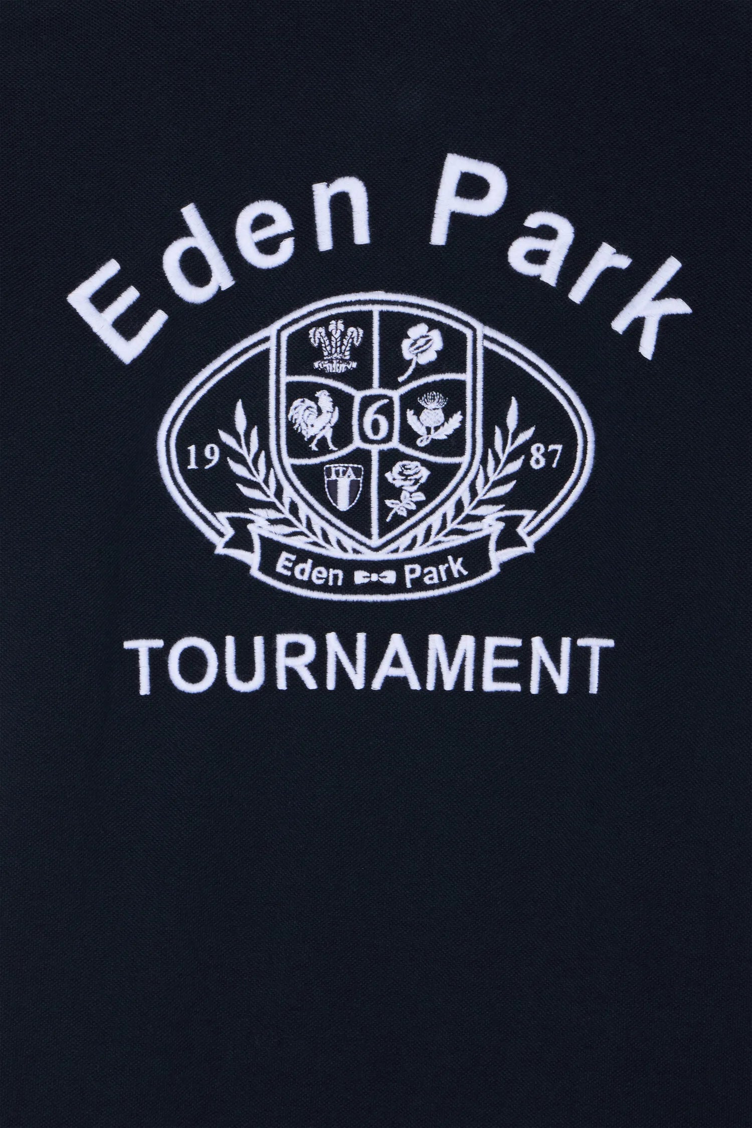 Eden Park 0 Boys Short-Sleeved Polo Shirt in Navy Cotton Jersey SKU: E26MAIPC0047_BLF Image 02