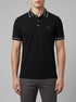 Eden Park 0 Men Short-Sleeved Polo Shirt in Black Cotton PiquŽ SKU: E26MAIPC0049_NO Image 00