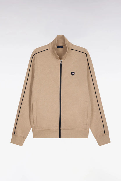 Eden Park 0 Men Beige Fleece Sweatshirt/Jacket SKU: E26MAISW0013_BEC13 Image 05