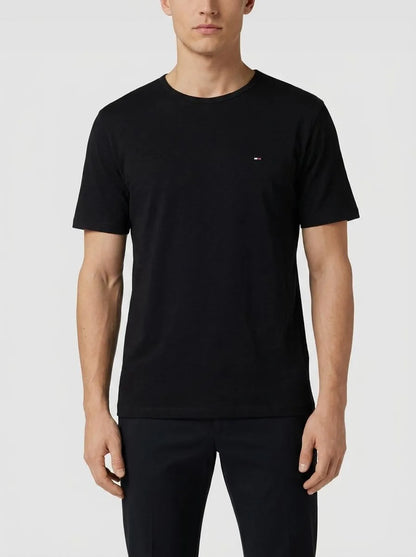 Eden Park 0 Men Short-Sleeved T-Shirt in Black Cotton Jersey SKU: E26MAITC0010_NO Image 00