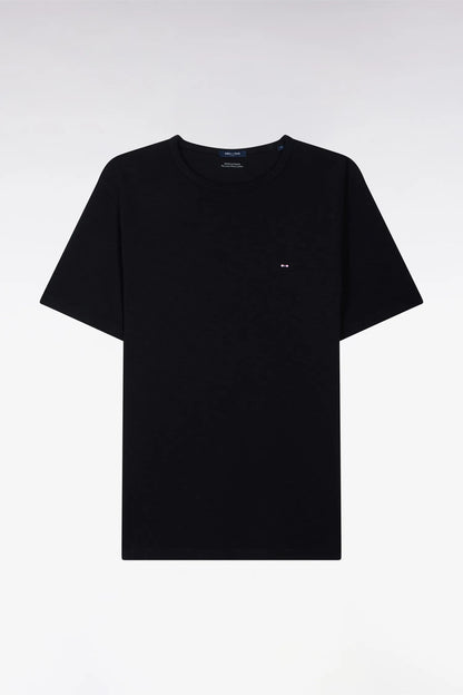 Eden Park 0 Men Short-Sleeved T-Shirt in Black Cotton Jersey SKU: E26MAITC0010_NO Image 05
