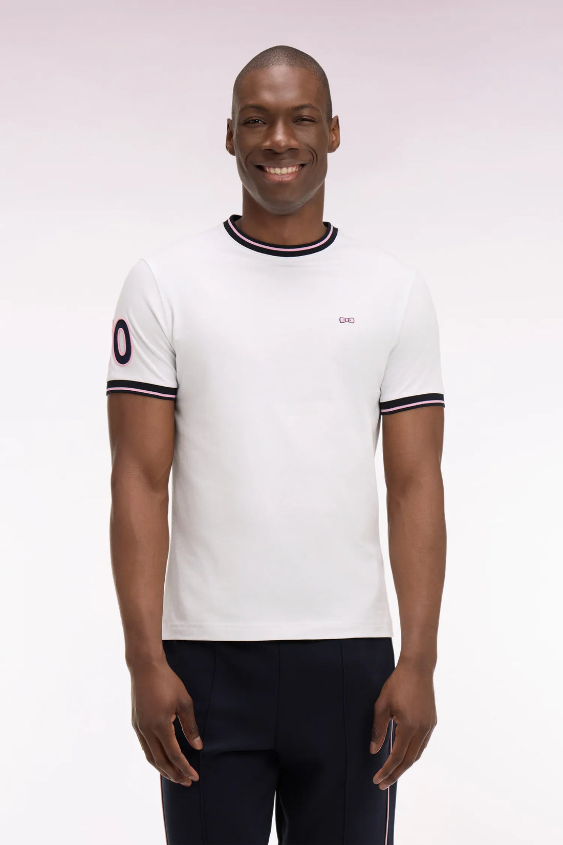 Eden Park 0 Men White Cotton Short-Sleeved T-Shirt SKU: E26MAITC0018_BC Image 01