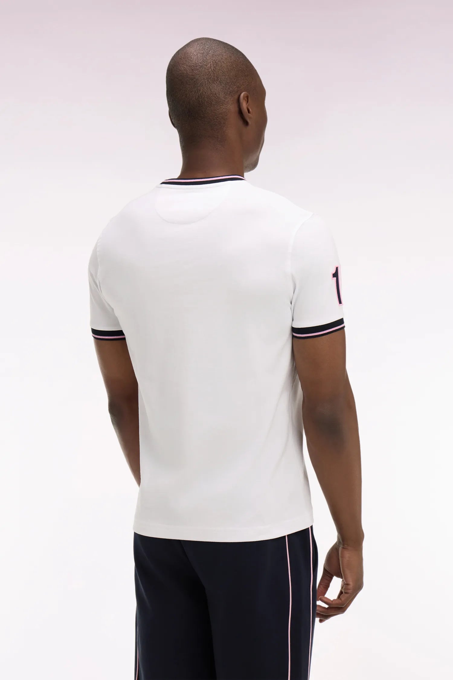 Eden Park 0 Men White Cotton Short-Sleeved T-Shirt SKU: E26MAITC0018_BC Image 04