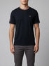 Eden Park 0 Men Navy Cotton Short-Sleeved T-Shirt SKU: E26MAITC0018_BLF Image 00