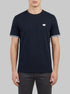 Eden Park 0 Men Regular Fit Short-Sleeved Cotton T-Shirt in Navy SKU: E26MAITC0031_BLF Image 00