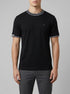 Eden Park 0 Men Eden Park Black Jacquard Cotton Short-Sleeved T-Shirt SKU: E26MAITC0045_NO Image 00