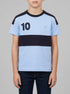 Eden Park 0 Boys Short-Sleeved Sky Blue Cotton T-Shirt SKU: E26MAITC0047_BLM Image 00