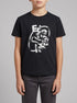 Eden Park 0 Boys Short-Sleeved Screen-Printed Navy Cotton T-Shirt SKU: E26MAITC0048_BLF Image 00