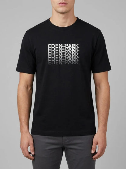 Eden Park 0 Men Ecru Screen-Printed Short-Sleeved T-Shirt SKU: E26MAITC0067_NO Image 00