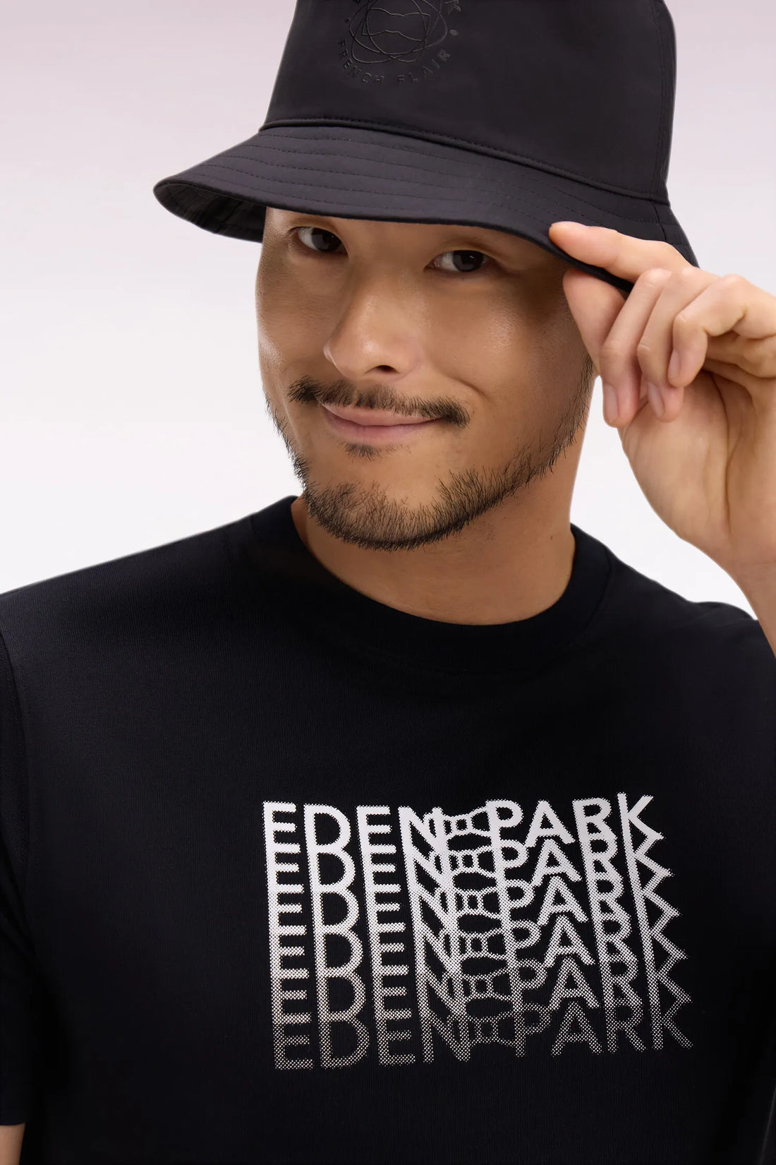 Eden Park 0 Men Ecru Screen-Printed Short-Sleeved T-Shirt SKU: E26MAITC0067_NO Image 02