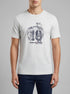 Eden Park 0 Men France XV Short-Sleeved T-Shirt with Screen-Printed Design SKU: E26MAITC0081_GRC7 Image 00