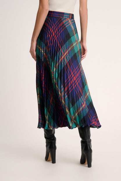 Faggio Soleil Pleated Skirt_02