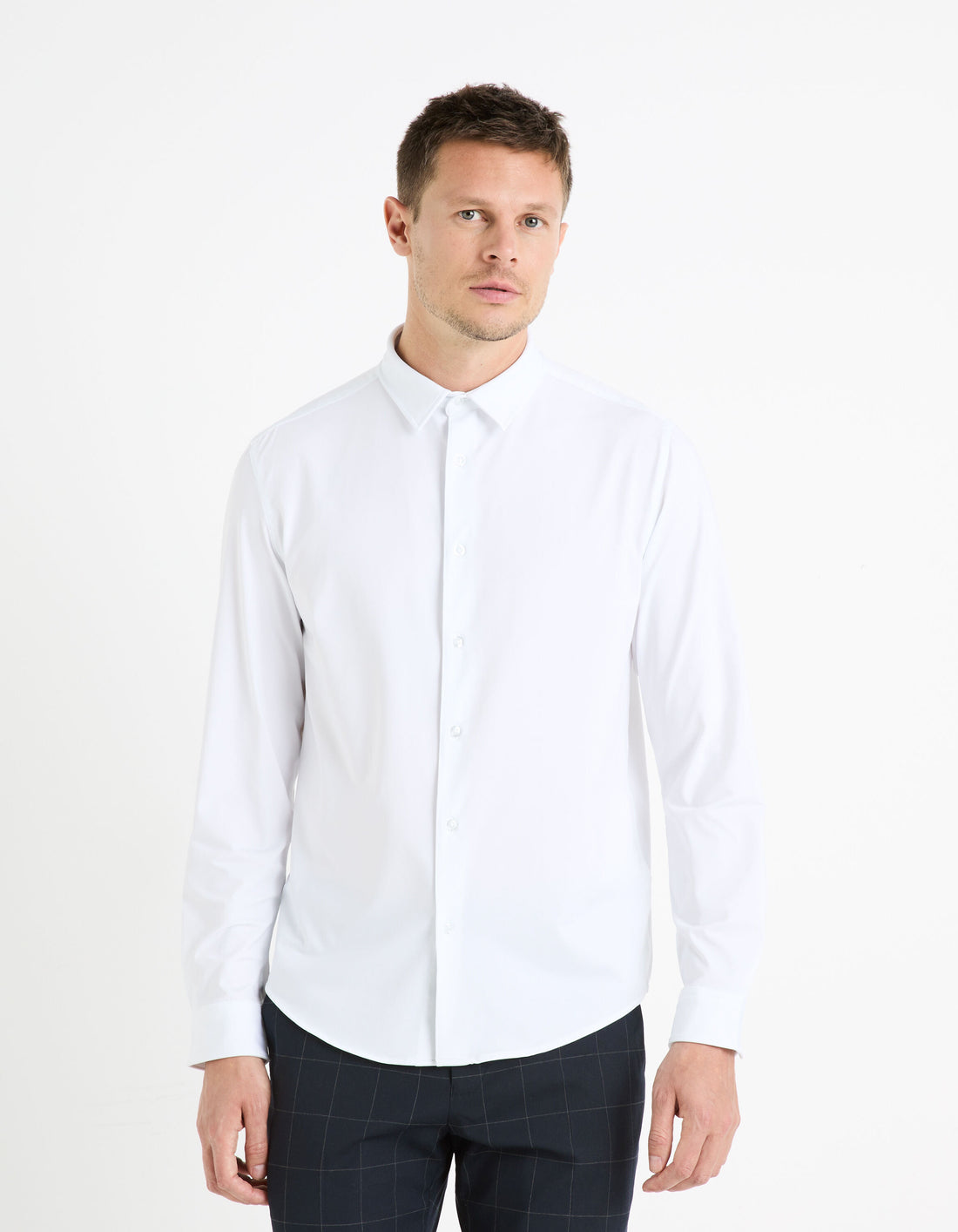 Regular Shirt - White_02