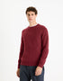 Round Neck Sweater - Red_02