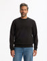 Celio_Black_Regular Round Neck Sweatshirt 100% Cotton_FESEVEN_BLACK_01