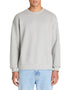 Celio_Heather Grey_Regular Round Neck Sweatshirt in Cotton Blend_FESEVEN_HEATHER GREY_01