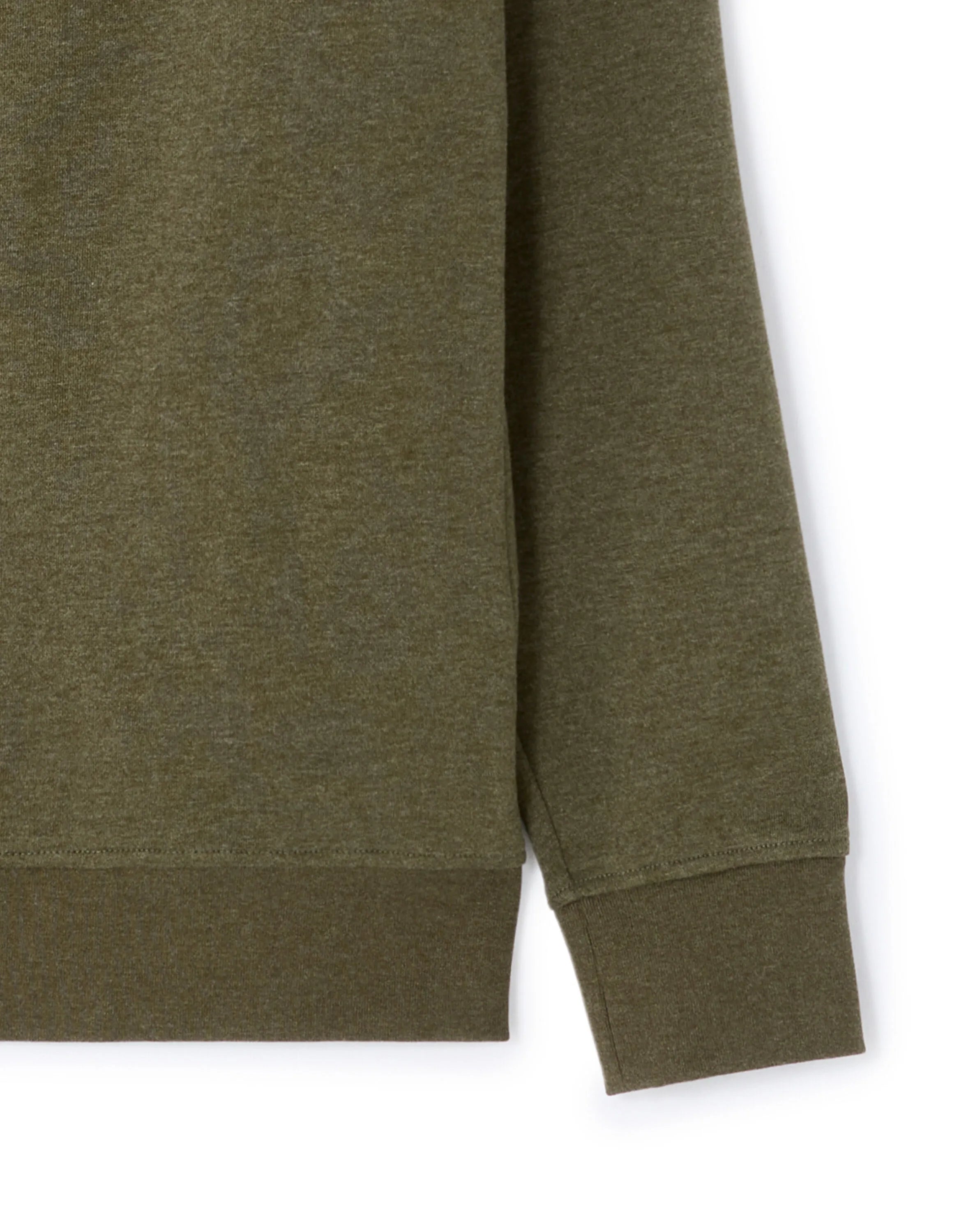 Celio_Green_Sherpa-Lined Zip-Up Hoodie - Khaki_FESHERPAX_HEATHER KHAKI_03