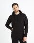 Hooded Cotton Sweatshirt - Black_02