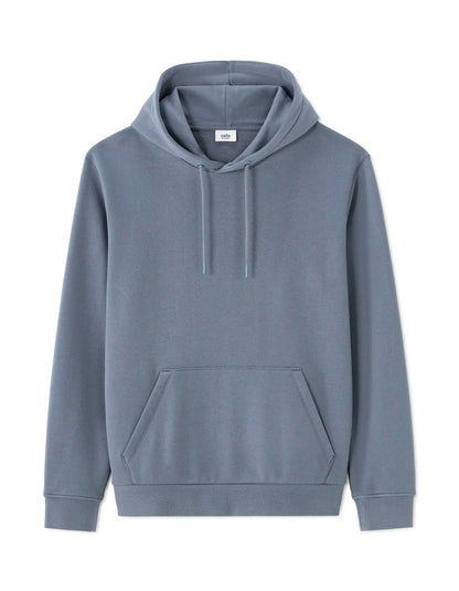Celio_Denim Blue_Regular Hooded Sweatshirt 100% Cotton_FESIX_DENIM BLUE_05