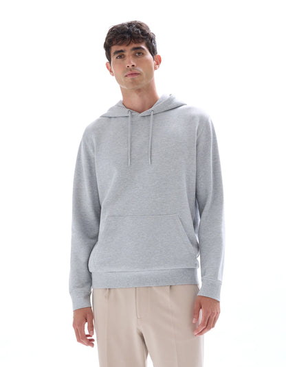 Celio_Heather Grey_Regular Cotton Blend Hoodie_FESIX_HEATHER GREY_01