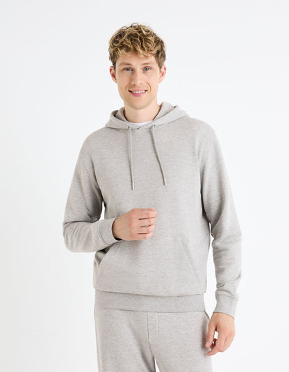 Hooded Sweatshirt - Grey_02