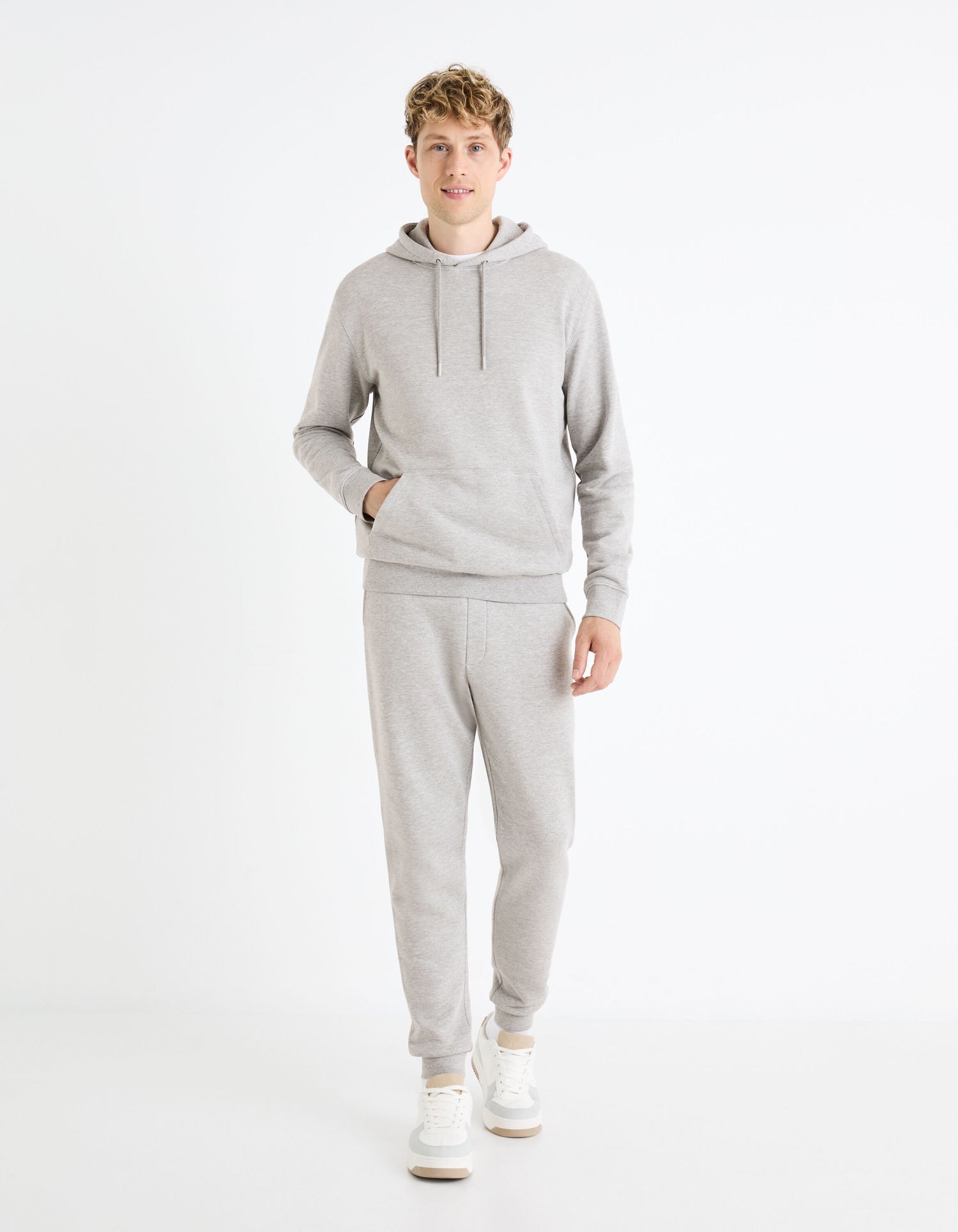 Hooded Sweatshirt - Grey_03