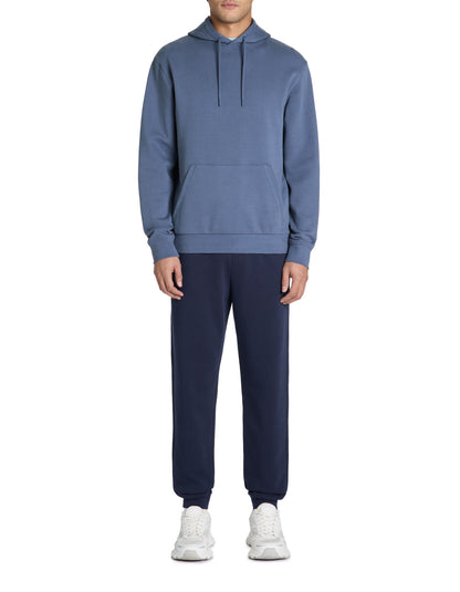 Celio_Blue Regular Hooded Sweatshirt 100% Cotton_FESIX_LIGHT BLUE STONE_02