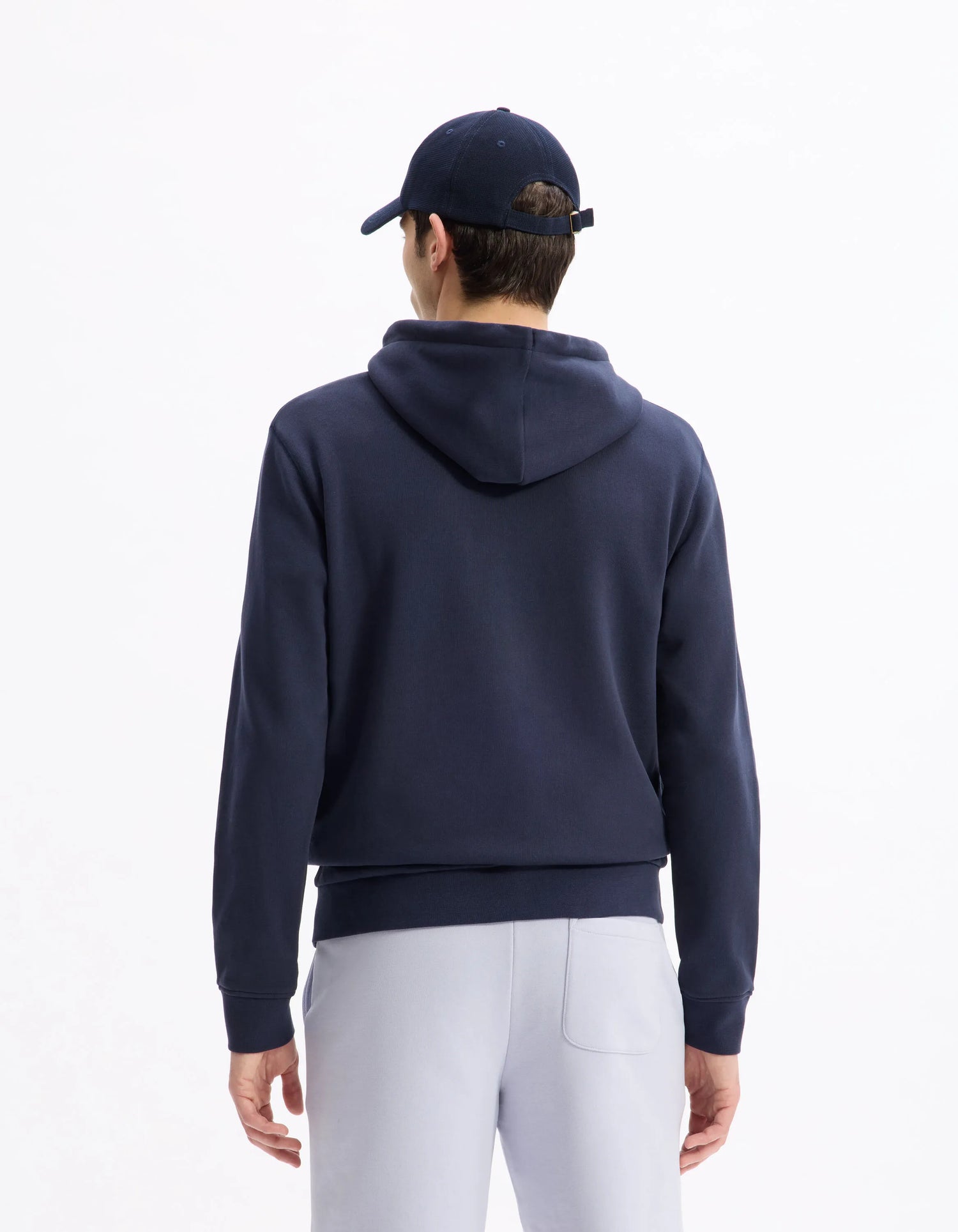 Celio_Navy_100% Cotton Zip-Up Hoodie_FETHREE_NAVY_03