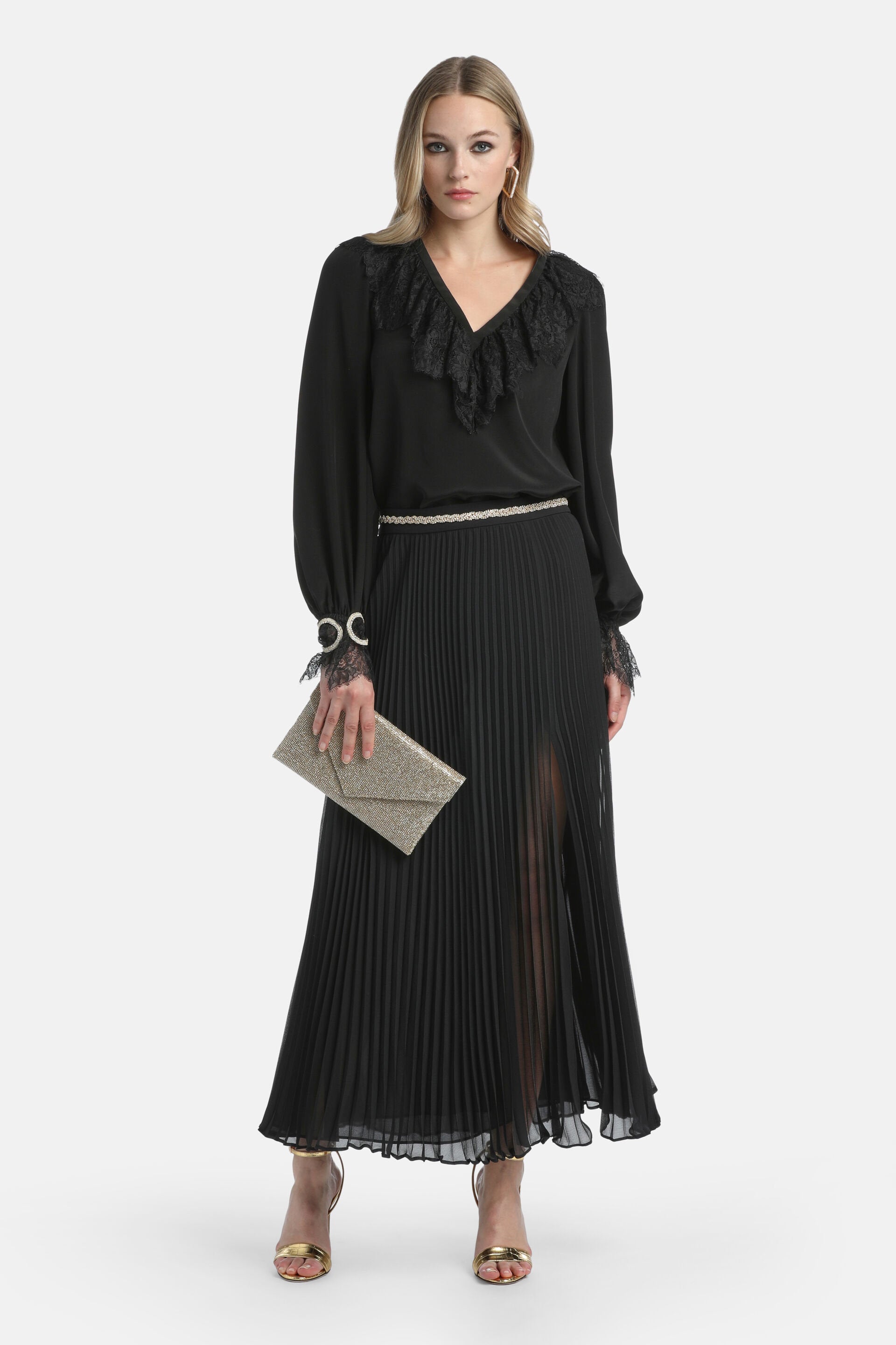Luisa Spagnoli_Fiammata - Elegant Skirt_FIAMMATA_0101_01