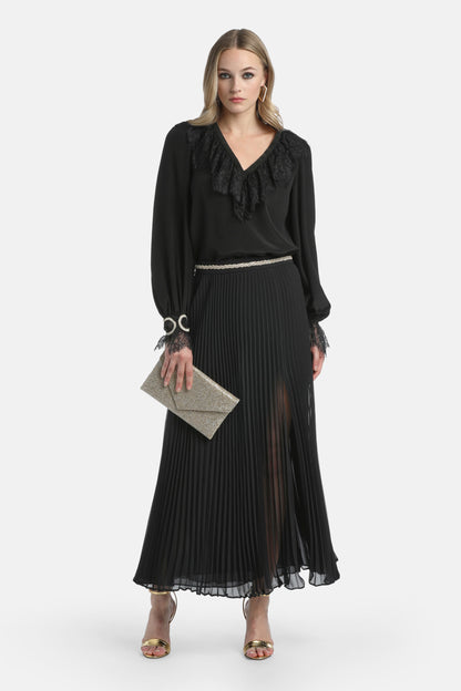 Luisa Spagnoli_Fiammata - Elegant Skirt_FIAMMATA_0101_01