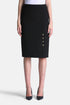 Luisa Spagnoli Nero Women Fioraliso BouclŽ Midi Skirt SKU: FIORALISO_0101 Image 01