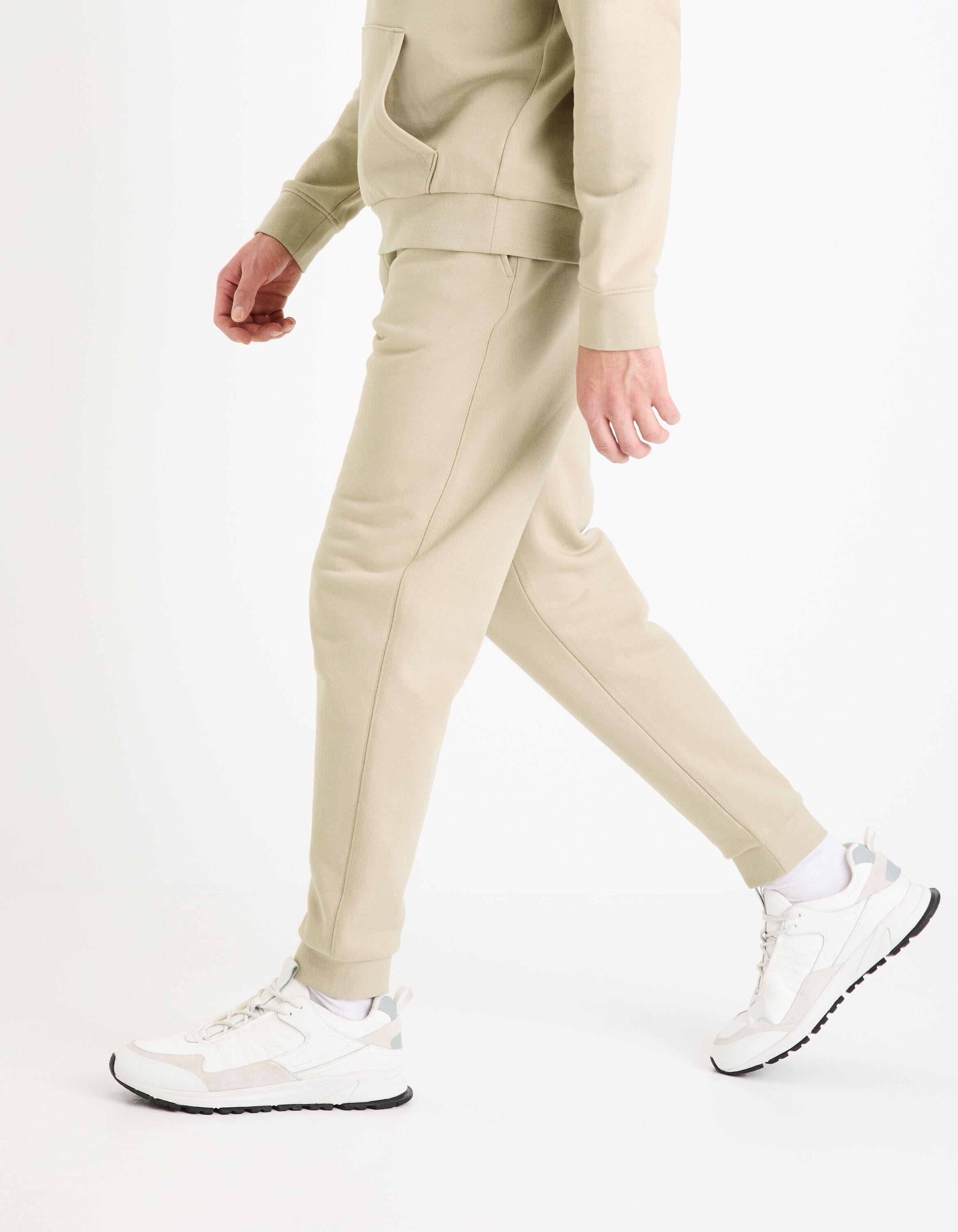 100% Cotton Jogging Pants_FOJOGGIE_LIGHT TAUPE_05
